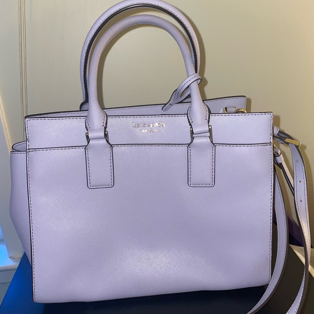 Lilac Kate Spade Satchel-Gently Used